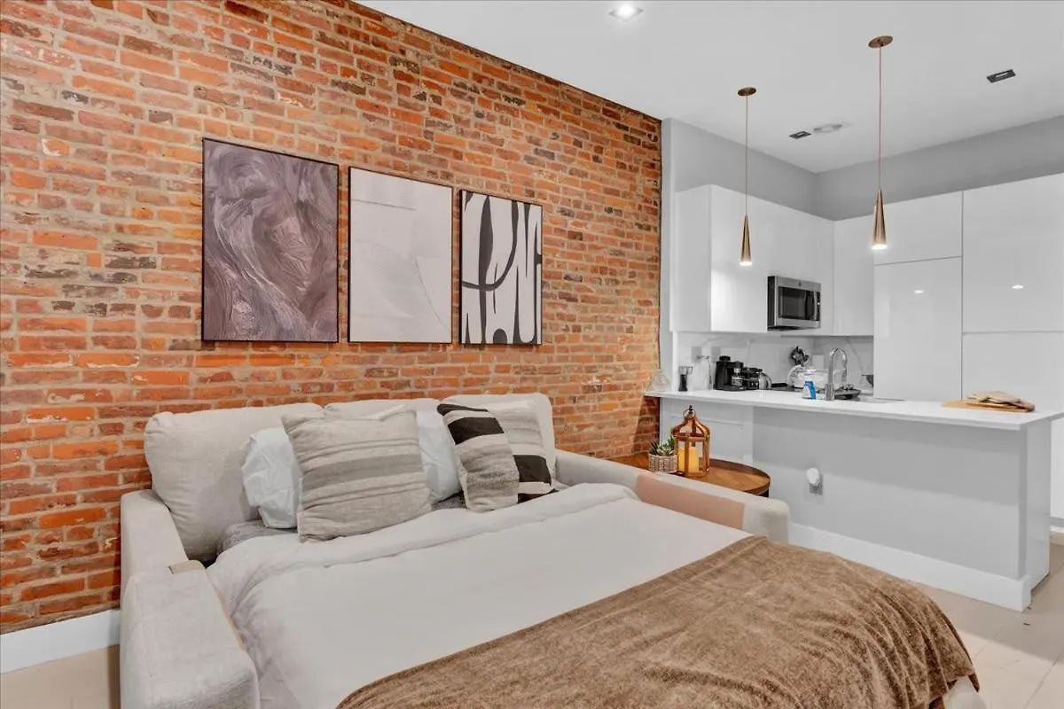 Modern West Village 1Br Garden Steps To Subway New York